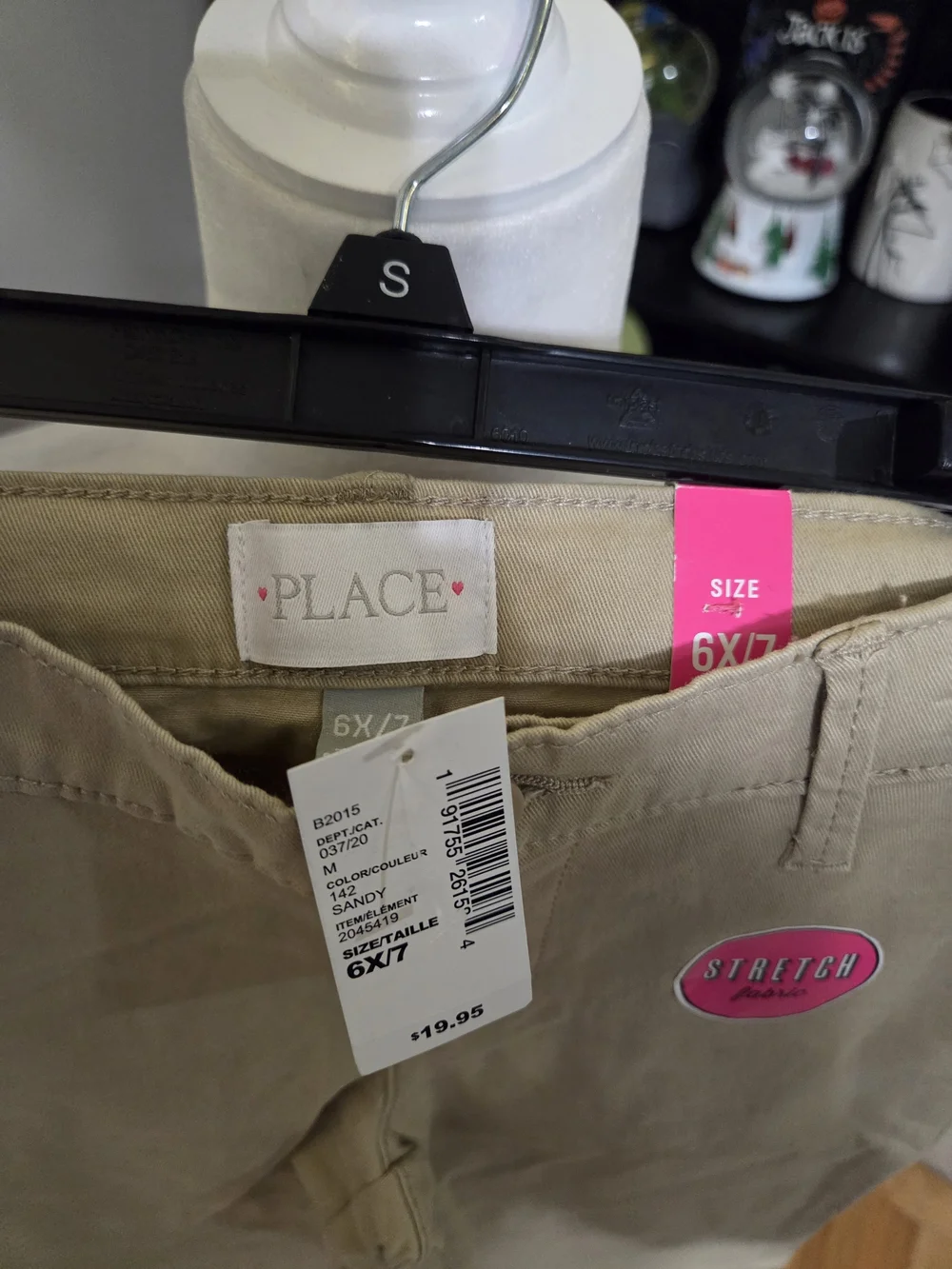 The Children's Place Beige Stretch Girls Pants